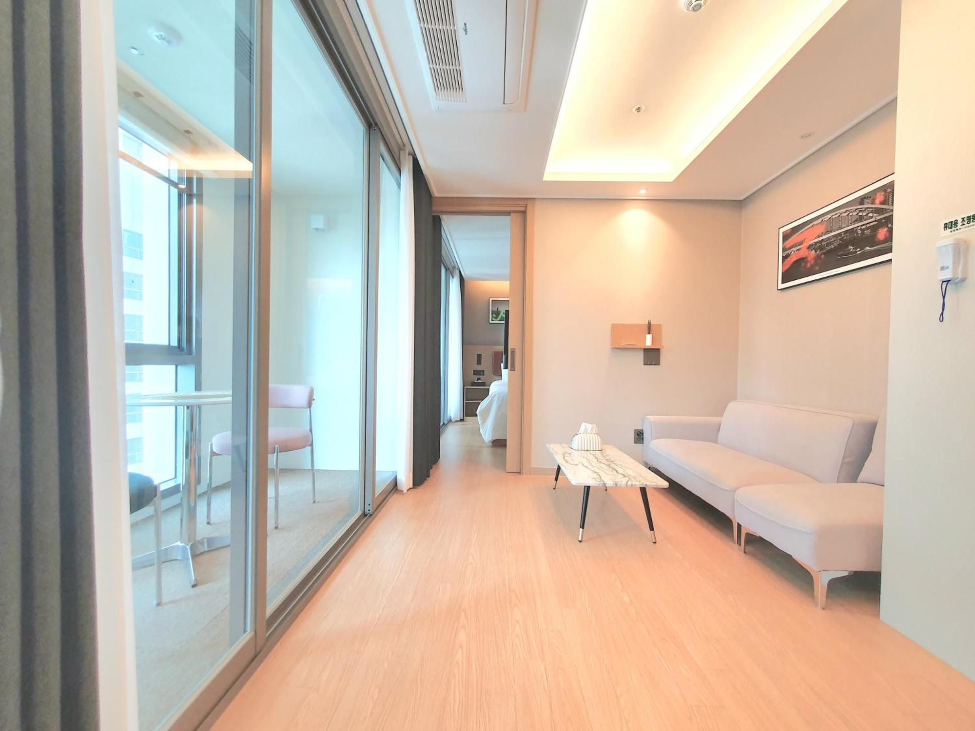 Elbon The Stay Haeundae Residence Busan Esterno foto